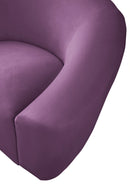 Riley Purple Velvet Chair