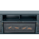 Fidel 74'' TV Console w/ Electric Fireplace