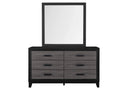 Lisbon Grey and Black Dresser