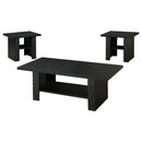 Rodez 3-piece Occasional Table Set Black Oak - NY Furniture Direct (NY)