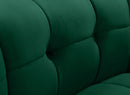 Limitless Green Velvet Modular Chair