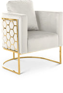 Casa Cream Velvet Chair
