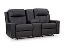 Mackmenville Reclining Loveseat with Console - NY Furniture Direct (NY)