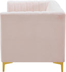 Alina Pink Velvet Modular Sectional