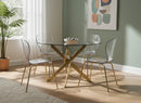 Clarion Gold Dining Chair