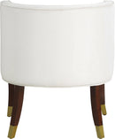 Perry Cream Velvet Dining Chair