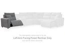 Modmax II Reclining Sectional with Chaise and Audio Console