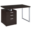 Brennan 3-drawer Office Desk Cappuccino - NY Furniture Direct (NY)