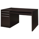 Halston 3-drawer Connect-it Office Desk Cappuccino - NY Furniture Direct (NY)