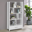 Dylan Rectangular 8-shelf Bookcase - NY Furniture Direct (NY)