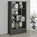 Dylan Rectangular 8-shelf Bookcase - NY Furniture Direct (NY)