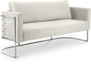 Casa Cream Velvet Sofa