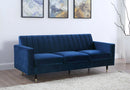 Lola Navy Velvet Sofa