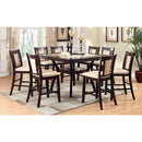 BRENT II Dark Cherry/Ivory Counter Ht. Chair (2/CTN)
