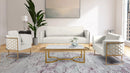 Casa Cream Velvet Sofa