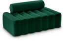 Melody Green Velvet Loveseat