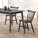 Beale Dining Table Walnut & Black