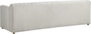 Naya Cream Velvet Sofa