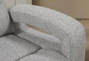 U6611 Grey 15 Power Reclining Sofa/Power Console Reclining Loveseat