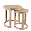 Hickory Nesting End Table