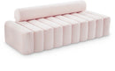 Melody Pink Velvet Sofa
