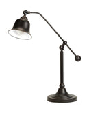 Eduardo Bell Shade Table Lamp Dark Bronze - NY Furniture Direct (NY)