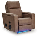 Lorrenton Power Glider Recliner with Audio System - NY Furniture Direct (NY)