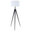 Harrington Tripod Legs Floor Lamp White and Black - NY Furniture Direct (NY)