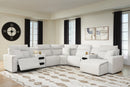 Modmax II Power Reclining Sectional with Chaise and Audio Consoles