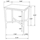 Baldwin End & Side Table - NY Furniture Direct (NY)