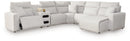 Modmax II Reclining Sectional with Chaise and Audio Console