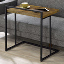 Dani Rectangular Snack Table with Metal Base - NY Furniture Direct (NY)
