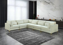 Julia Cream Velvet Modular Sectional (6 Boxes)