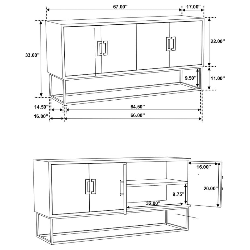 Borman Accent Cabinet