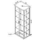 Aero Curio Cabinet - NY Furniture Direct (NY)