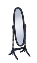 Foyet Oval Cheval Mirror Black - NY Furniture Direct (NY)