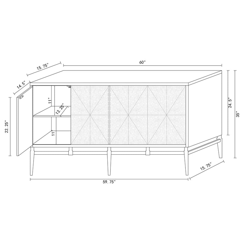 Zira Accent Cabinet