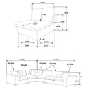 Lakeview Armless Chair