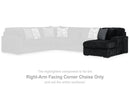 Midnight-Madness Sectional with Chaise - NY Furniture Direct (NY)