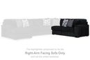 Midnight-Madness Sectional with Chaise - NY Furniture Direct (NY)