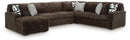 Midnight-Madness Sectional with Chaise - NY Furniture Direct (NY)