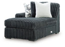 Midnight-Madness Double Chaise 3-Piece Sectional - NY Furniture Direct (NY)
