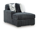 Midnight-Madness Double Chaise 3-Piece Sectional - NY Furniture Direct (NY)
