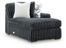 Midnight-Madness Double Chaise 3-Piece Sectional - NY Furniture Direct (NY)