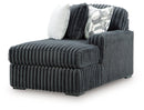 Midnight-Madness Double Chaise 3-Piece Sectional - NY Furniture Direct (NY)
