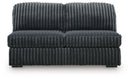 Midnight-Madness Double Chaise 3-Piece Sectional - NY Furniture Direct (NY)
