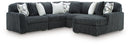 Midnight-Madness Sectional with Chaise - NY Furniture Direct (NY)