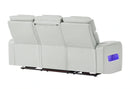 U8611 Blanche Power Reclining Sofa with PHR and LED