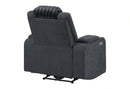 U8000 Power Recliner with Power Headrest and LED