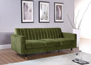 Lola Olive Velvet Sofa